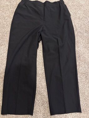 Lane Bryant Black Dress Pants - Classic Straight Fit